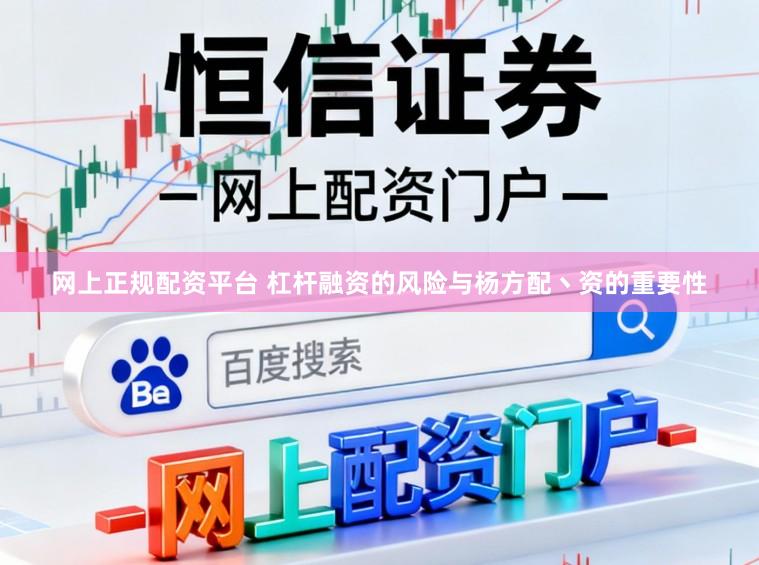网上正规配资平台 杠杆融资的风险与杨方配丶资的重要性